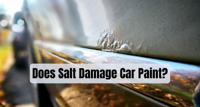 Does Salt Damage Car Paint?