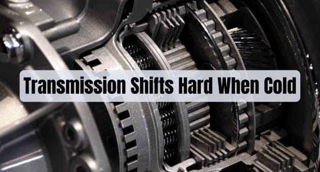 Transmission Shifts Hard When Cold