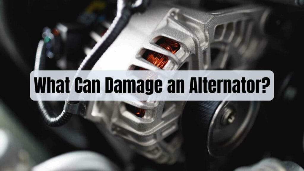 Photo of an alternator. What Can Damage an Alternator?